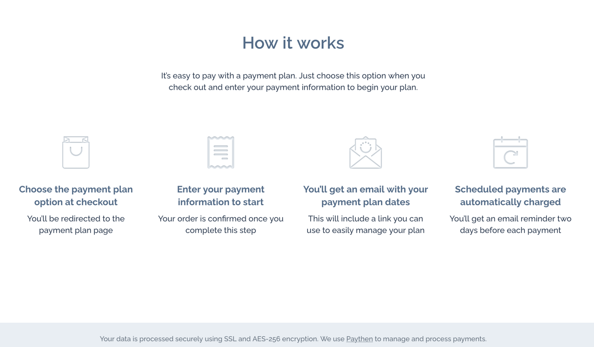 How payplans work