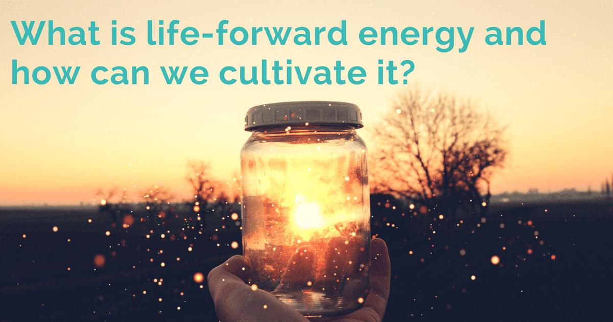 What is life forward energy and how can we cultivate it