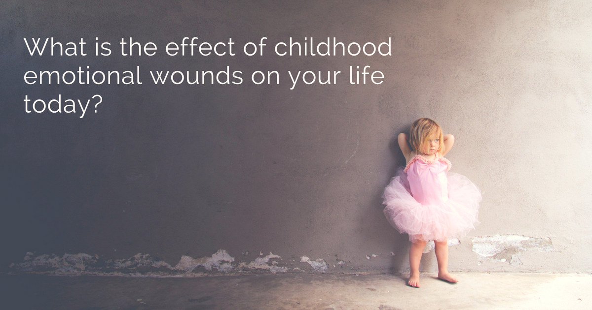 What is the effect of childhood emotional wounds on your body?