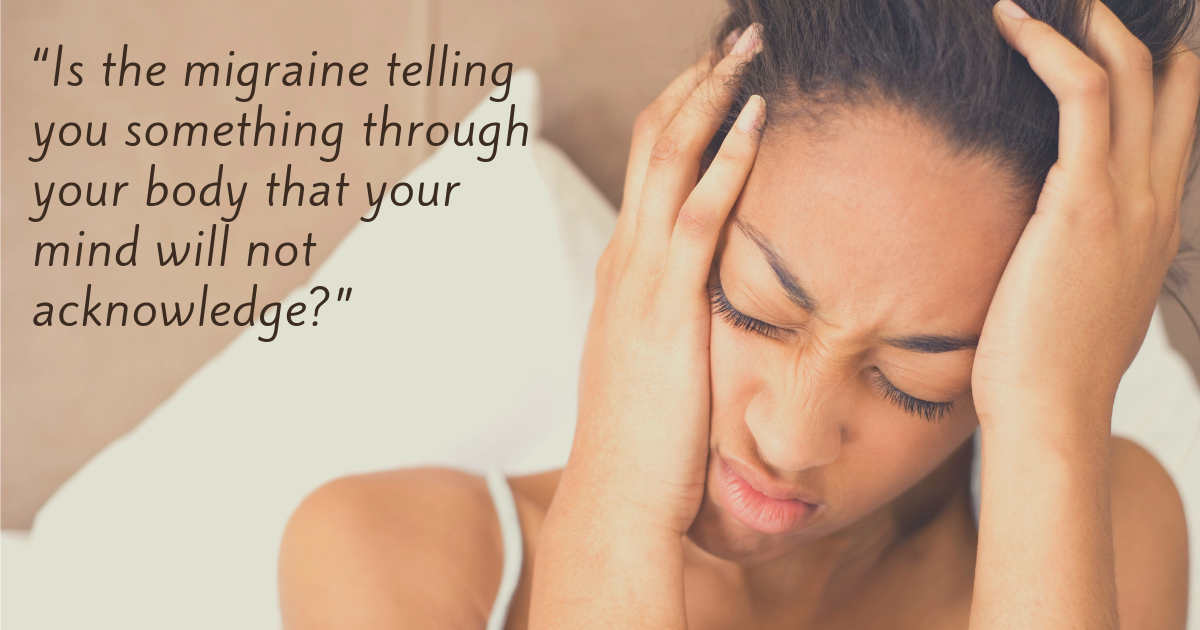 Might there be a root cause of your migraines (or other recurring physical condition)? Read on...