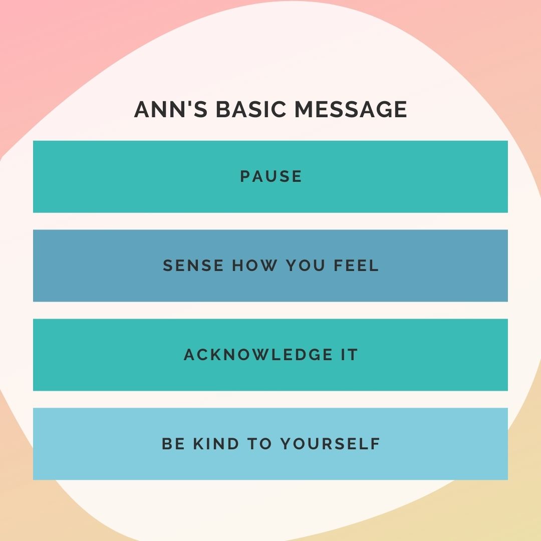 Ann's Basic Message