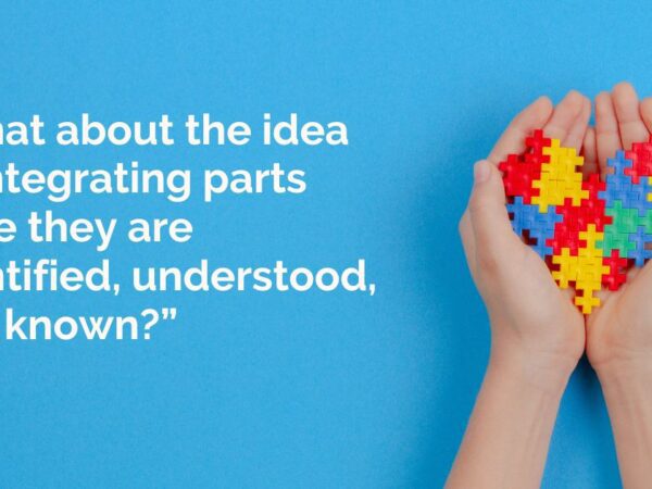 “What about the idea of integrating parts once they are identified, understood, and known?”