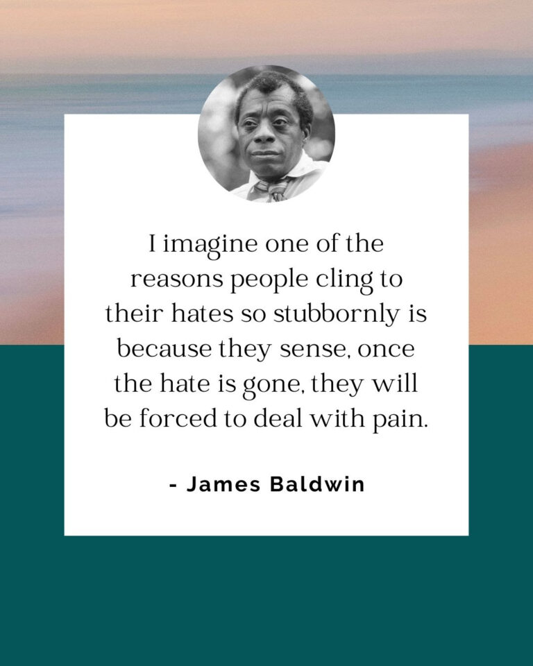 James Baldwin Quote